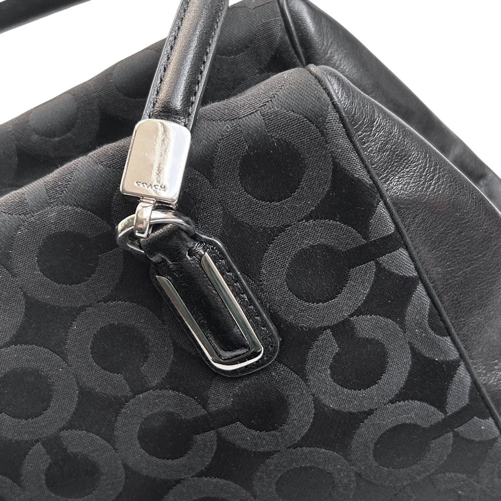 Coach Madison No. 25638 Op Art Signature Satchel Bag - Picture 3 of 15